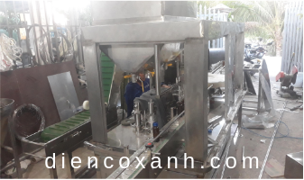 Dây chuyền chiết rót đông trùng hạ thảo - Điện Cơ Xanh