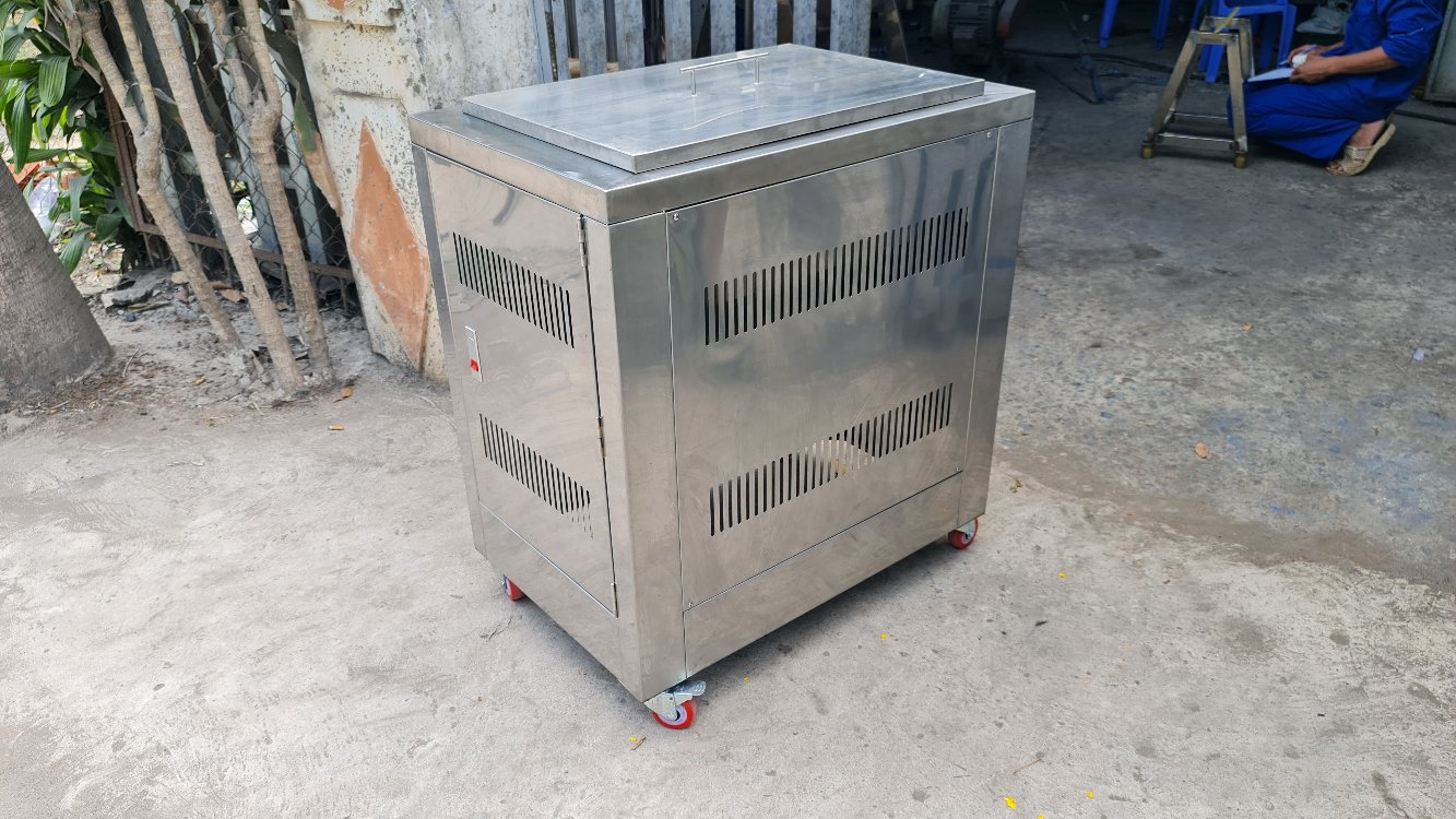 Bếp chiên dầu 50 lít chiên sake