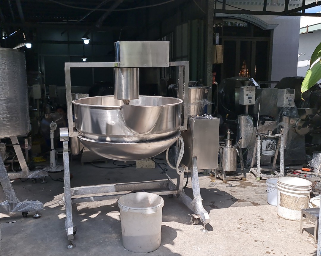 Chảo xào nhân bánh