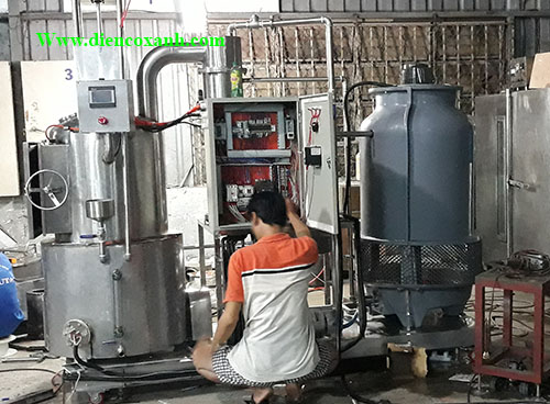 MÁY CHIÊN CHÂN KHÔNG- ĐIỆN CƠ XANH