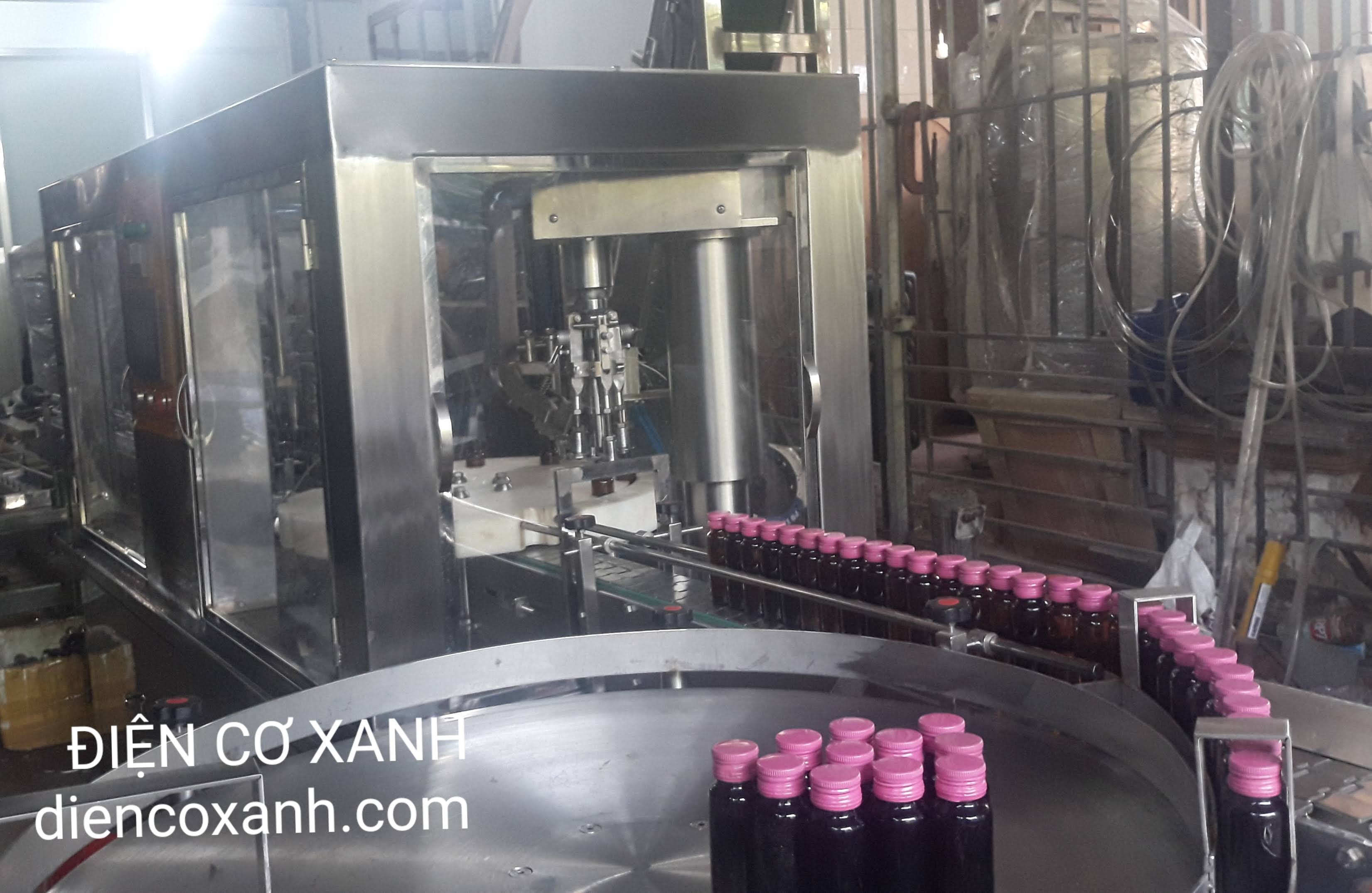 Máy chiết rót dạng pittong