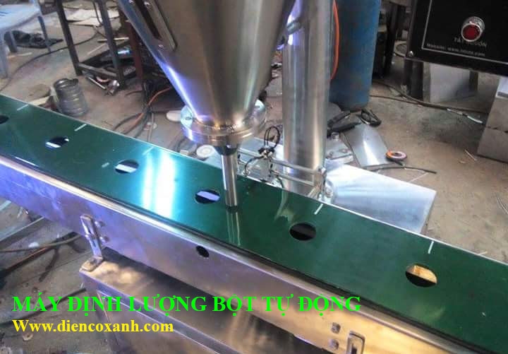 Máy định lượng sản phẩm bằng cân Loadcell - ĐIỆN CƠ XANH