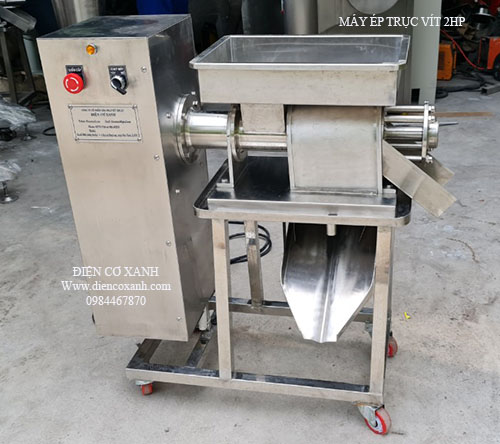 Máy ép củ gừng dùng điện 3 pha