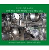 Máy trộn thực phẩm dạng lồng quay chế tạo theo yêu cầu