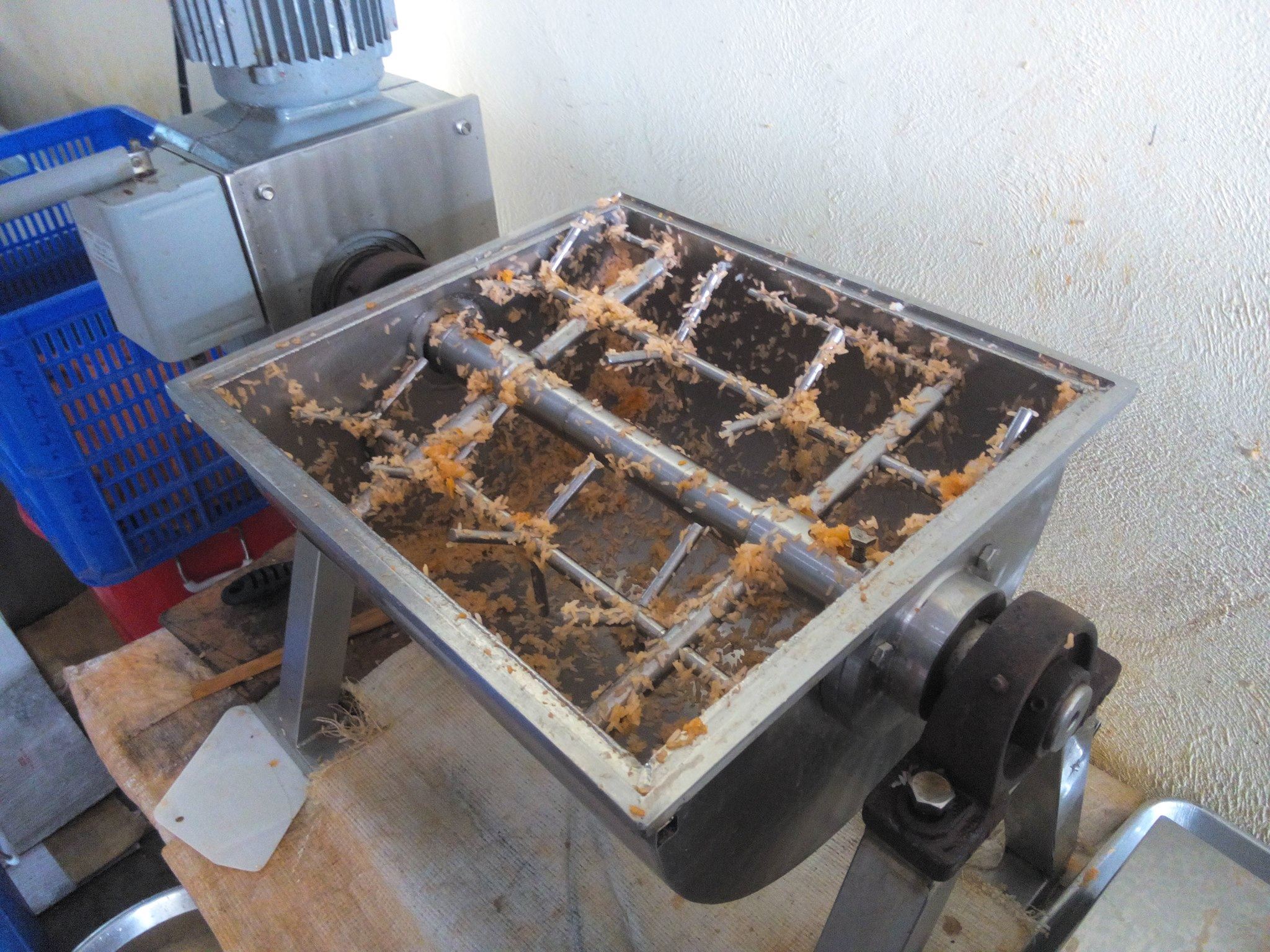 MÁY TRỘN TRỤC NGANG DÙNG ĐỂ TRỘN CƠM