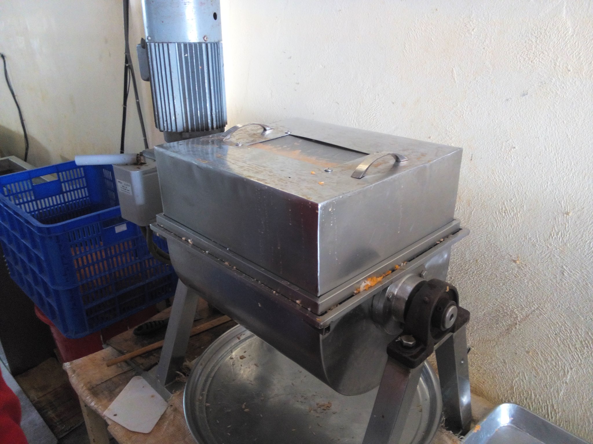 MÁY TRỘN TRỤC NGANG DÙNG NHÀO BỘT - ĐIỆN CƠ XANH