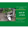 Máy ép lá dứa chất lượng- Điện Cơ Xanh