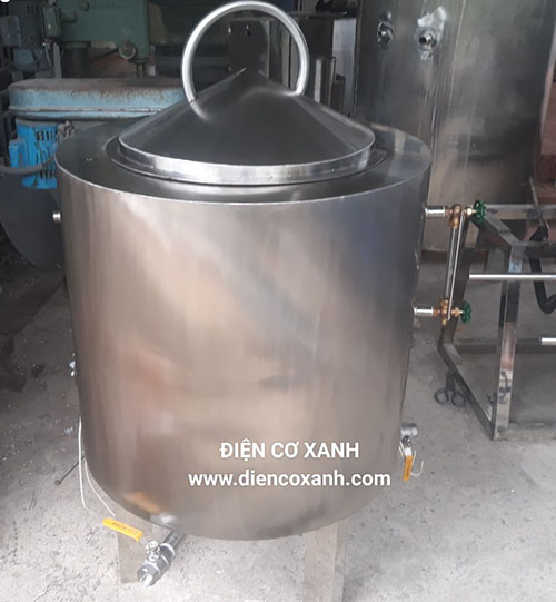 Nồi nấu hầm nước rau củ quả bằng điện - Điện Cơ Xanh